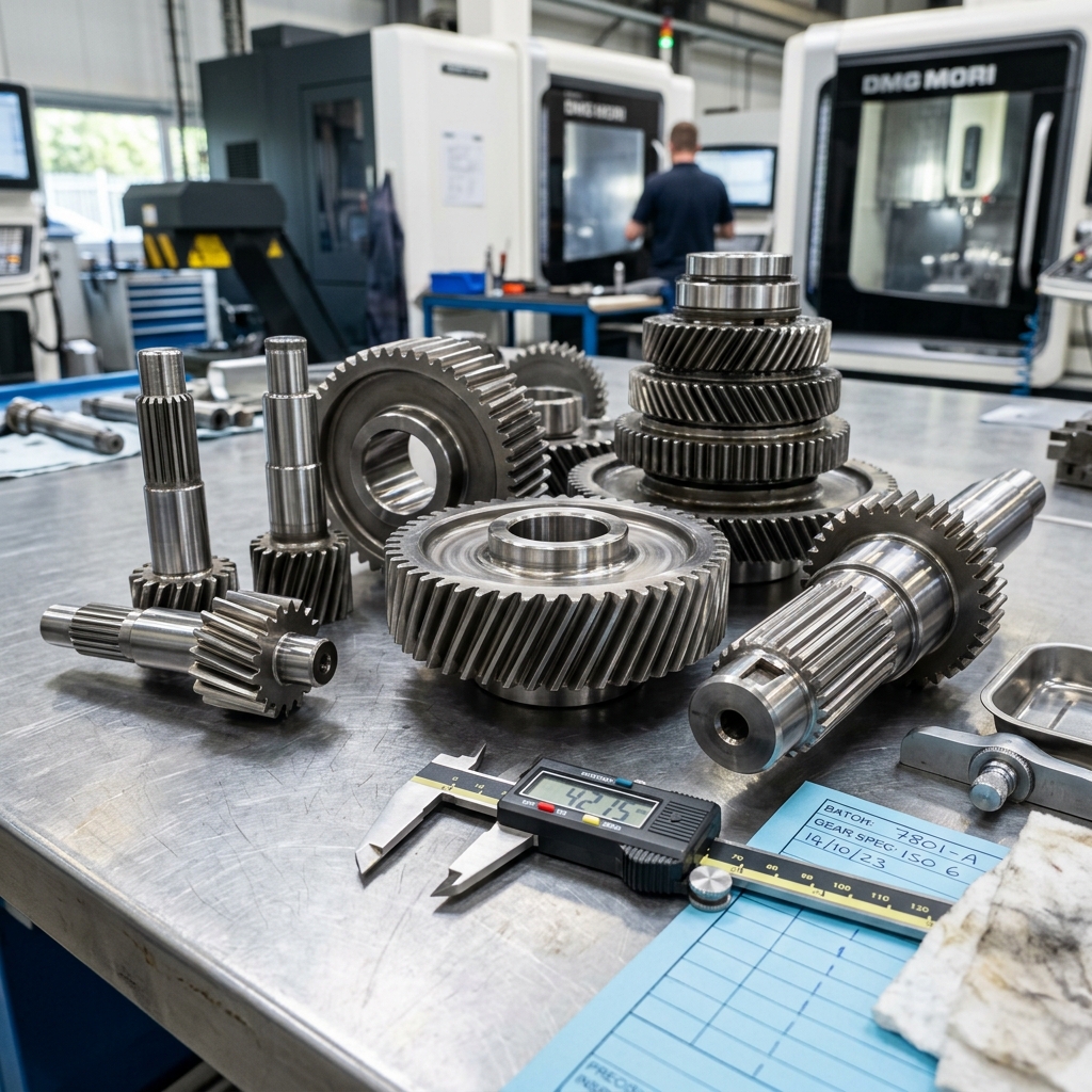 CNC Milled Gears